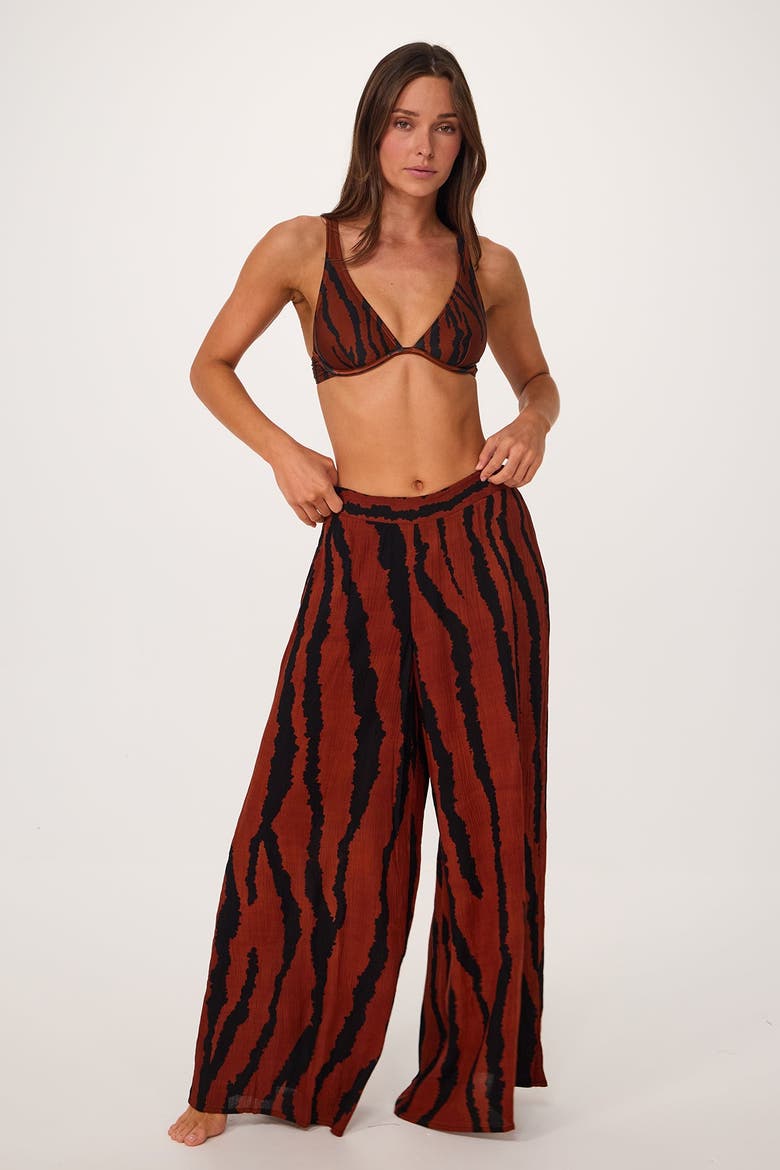 Serena Cover-up Pant, Alternate, color, Sahara