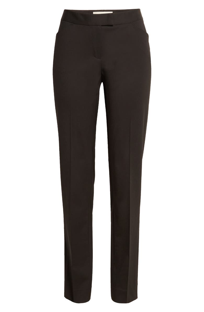 Lafayette 148 New York Irving Skinny Stretch Wool Pants, Alternate, color,