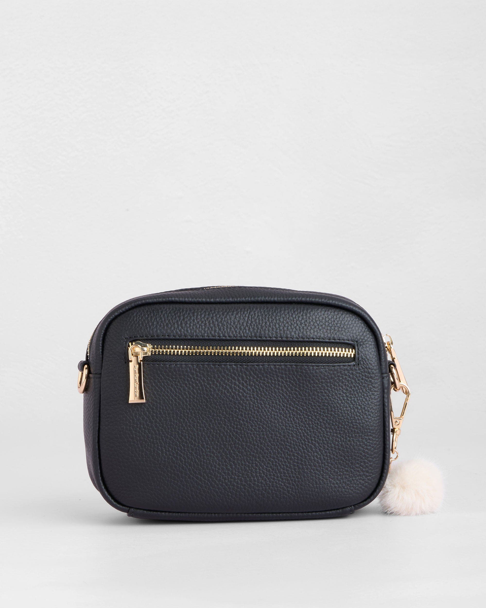 Original Crossbody Bag, Alternate, color, Black Suede Leather