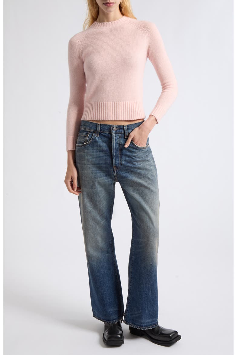 Koyala Core Cashmere Sweater, Alternate, color, LIGHT ROSE PINK