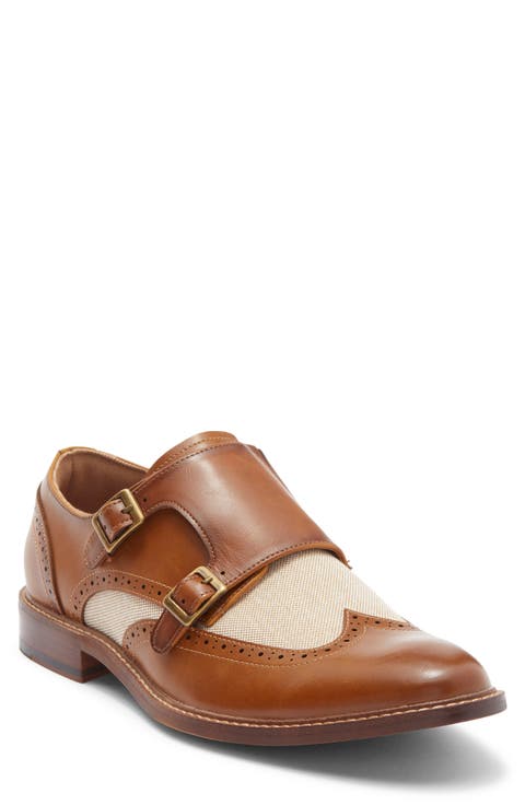 Karell Double Monk Strap Loafer (Men)