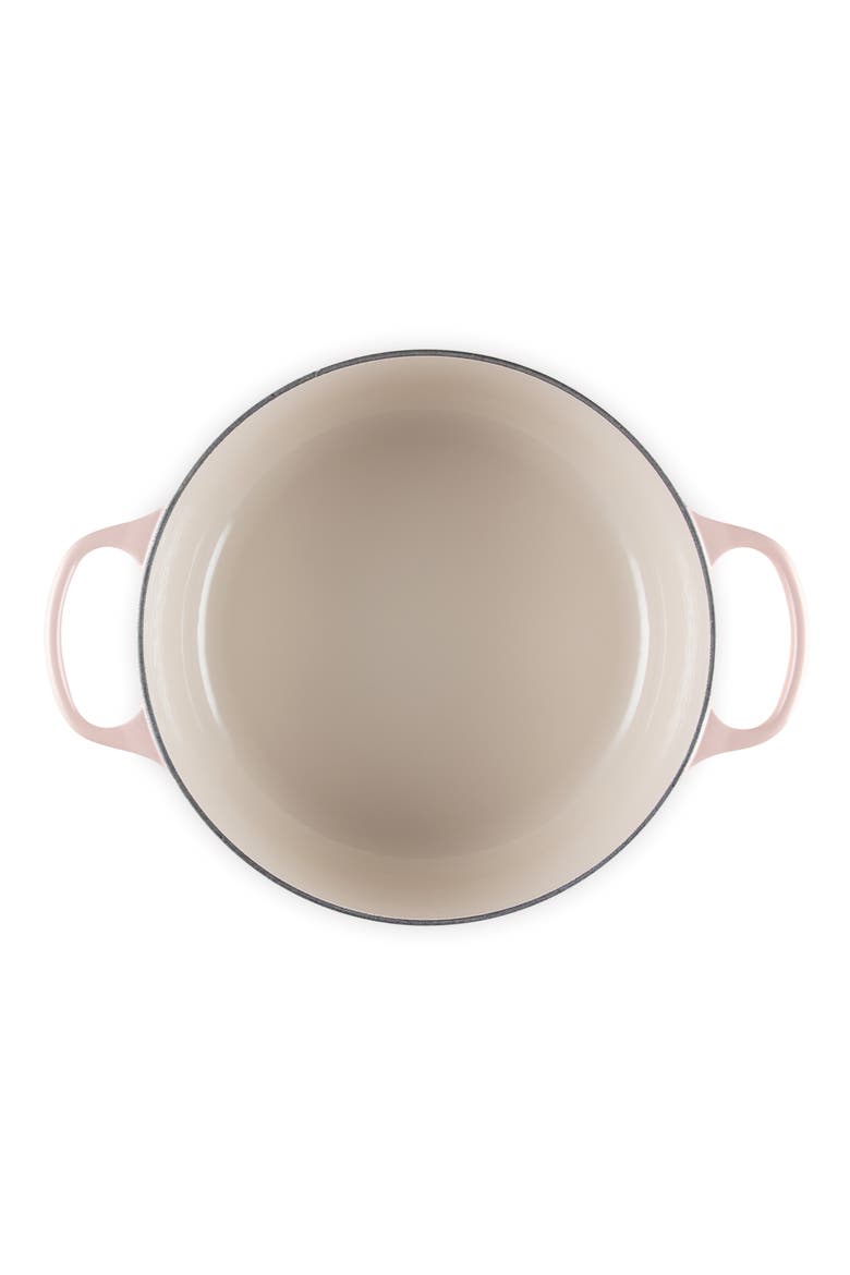 Signature 5.5-Quart Round Enamel Cast Iron French/Dutch Oven, Alternate, color, PECHE
