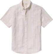Bonobos Slim Fit Striped Short Sleeve Shirt