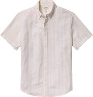 Bonobos Slim Fit Striped Short Sleeve Shirt