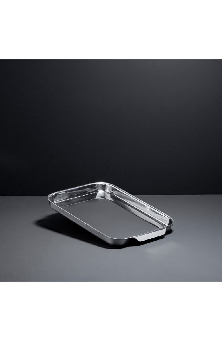 KANA Stainless Steel Quarter Sheet Pan - Oven & BBQ - Without rack, Alternate, color, Stainless Steel