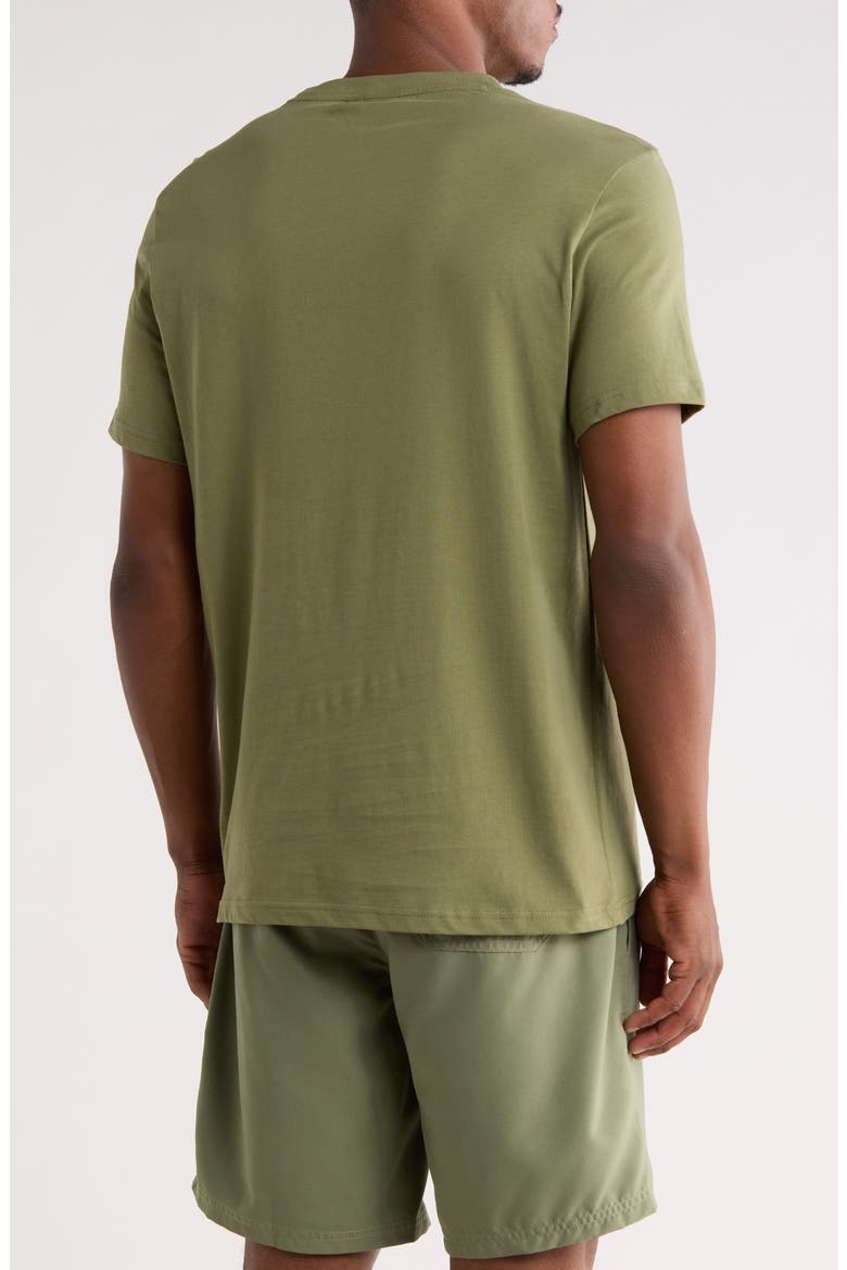 Logo Graphic T-Shirt, Main, color, GREEN