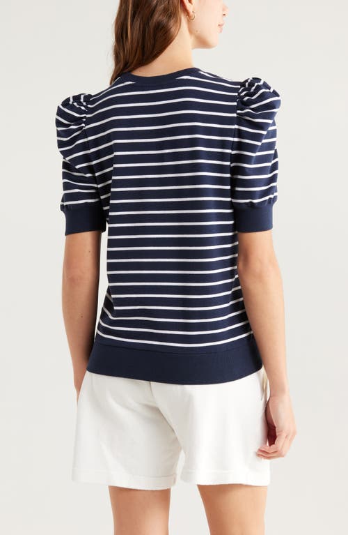 Caslon ® Puff Short Sleeve Sweatshirt In Blue