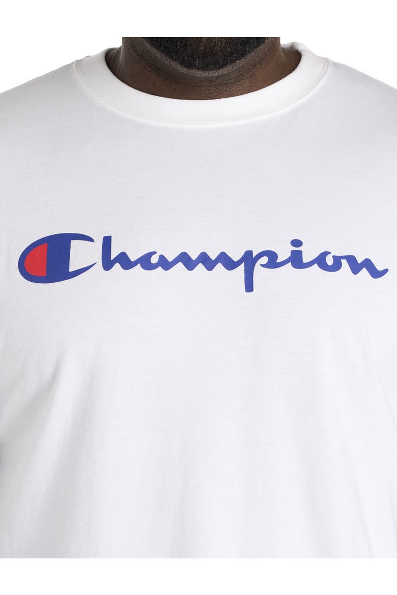 Script T-Shirt, Alternate, color, WHITE