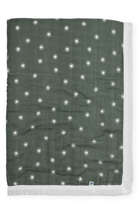 Organic Cotton Muslin Baby Quilt