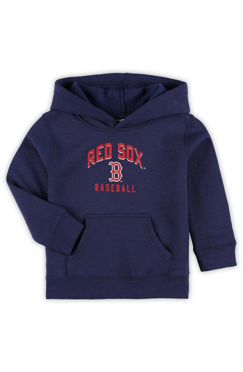 Outerstuff Toddler Navy/Gray Boston Red Sox Play-By-Play Pullover Fleece Hoodie & Pants Set, Alternate, color,