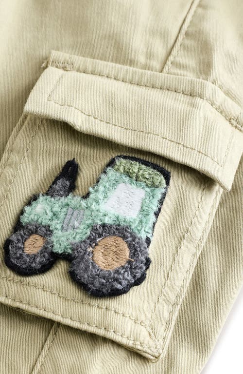 Next Kids' Digger Cargo Sweatpants In Green