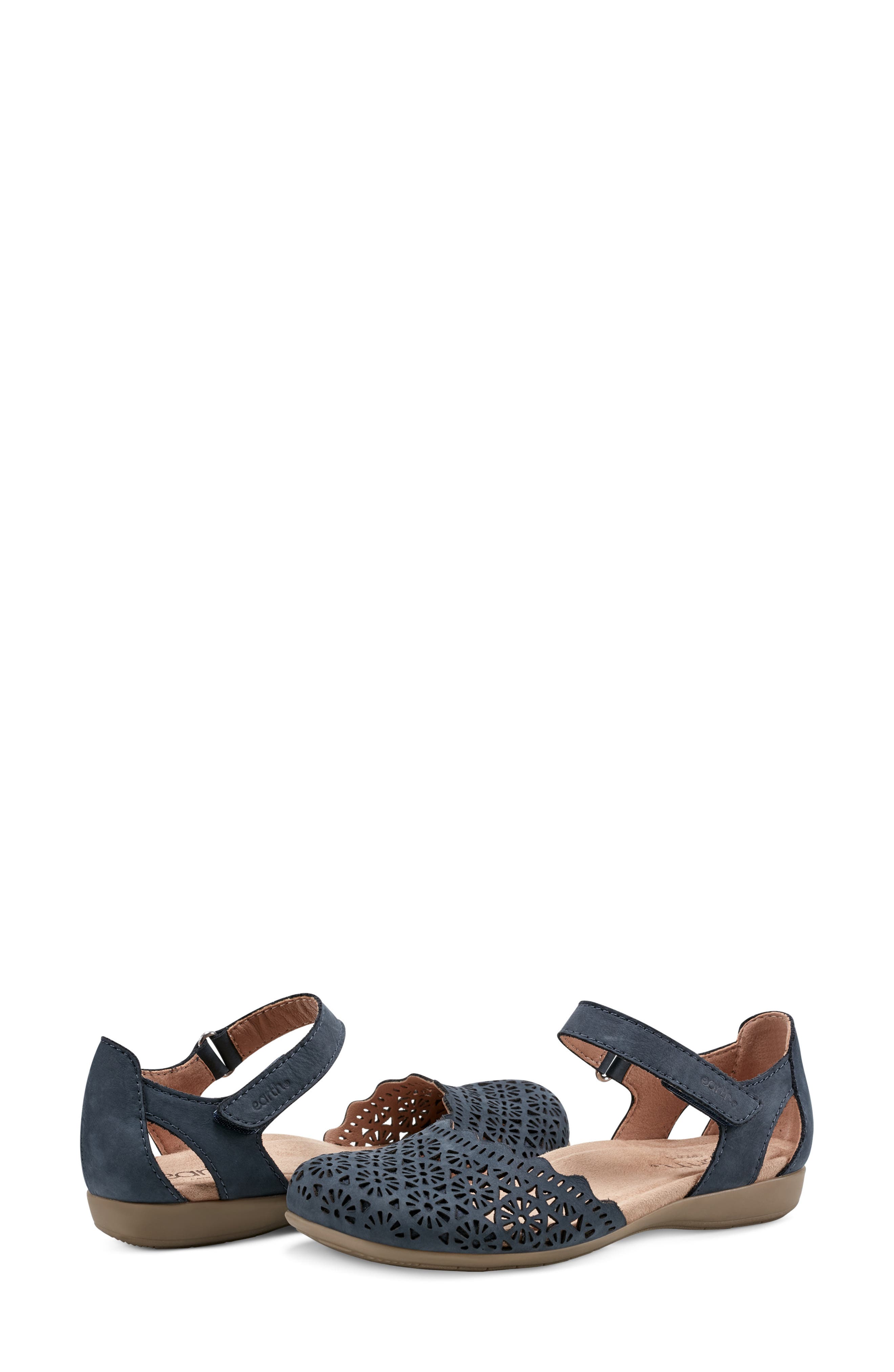 Bronnie Flat, Alternate, color, BLUE BERRY