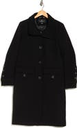 Andrew Marc Almedia Wool Blend Twill Coat
