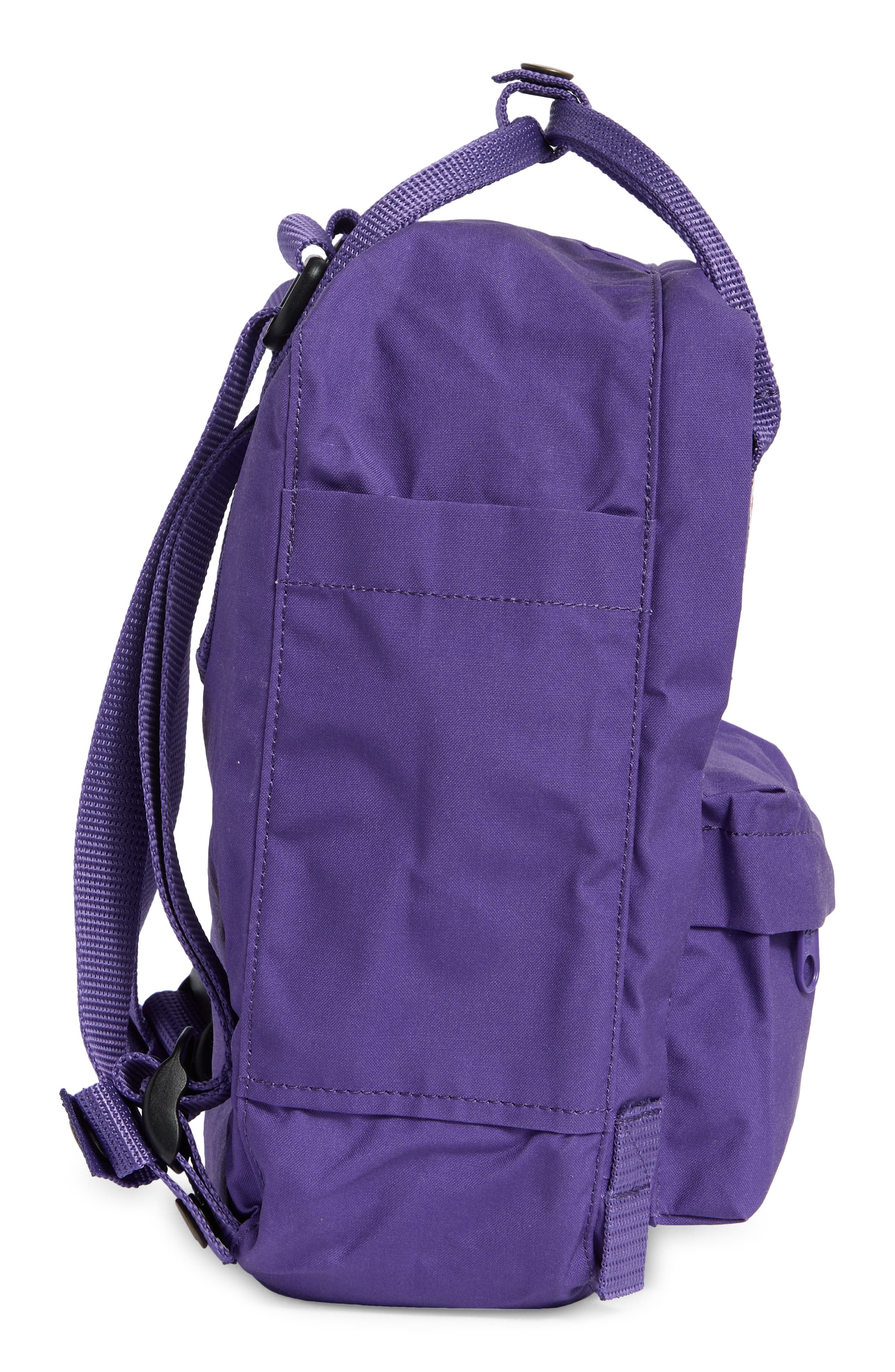 Fjällräven Mini Kånken Water Resistant Backpack, Alternate, color, Purple