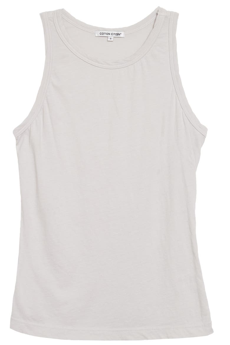 Standard Cotton Tank, Main, color, VINTAGE WHITE STONE