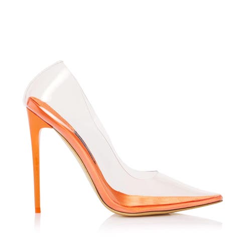 The Fancy Stiletto is a sexy signature shoe that is versatile for just about anything in your closet. This designer stiletto heel is the definition of pure elegance with a pointed toe and clear silhouette details.
