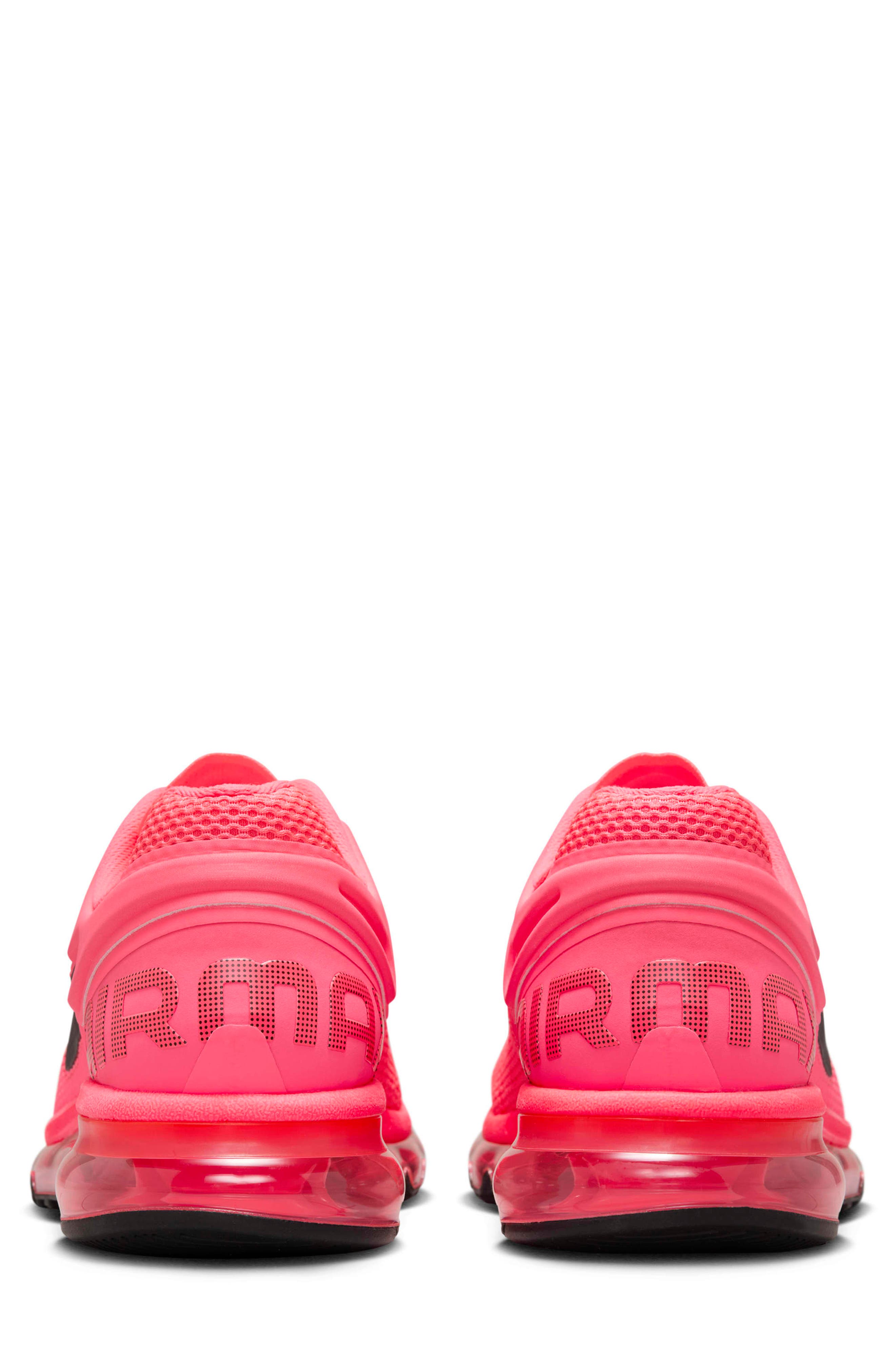 Air Max 2013 Sneaker, Alternate, color, HOT PUNCH/ CRIMSON/ BLACK