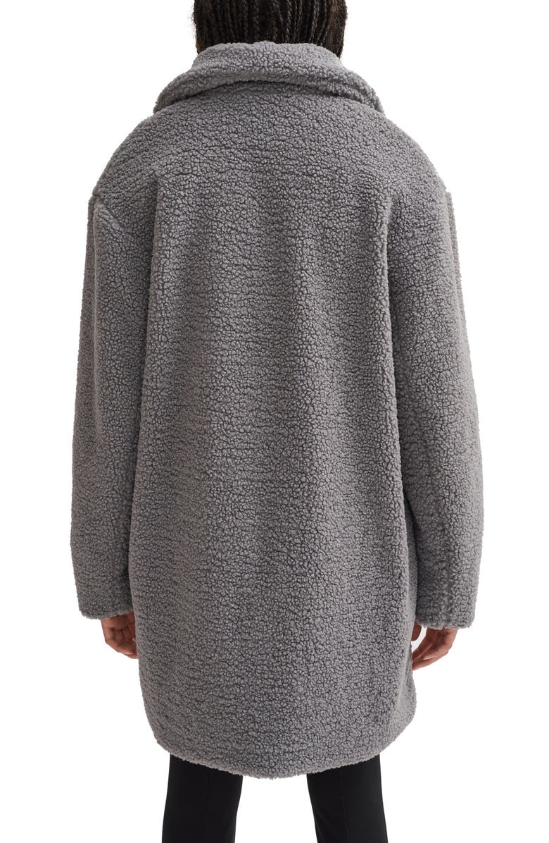 Noize Paloma Faux Shearling Coat, Alternate, color, 