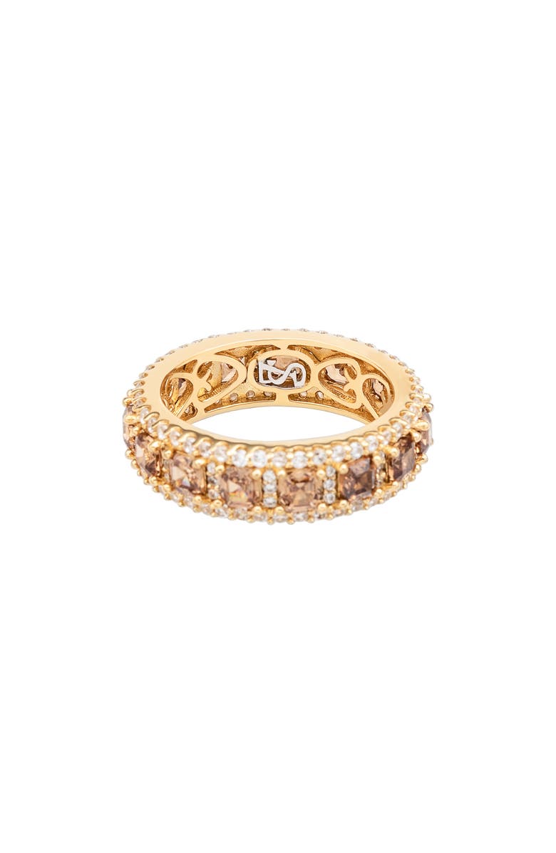 SUZY LEVIAN Modern Eternity Band Ring, Alternate, color, Yellow