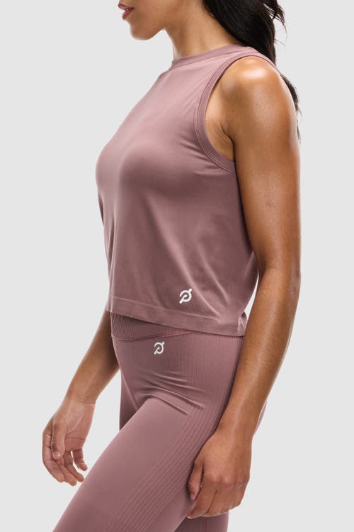 Peloton Seamless Tank In Rose Taupe
