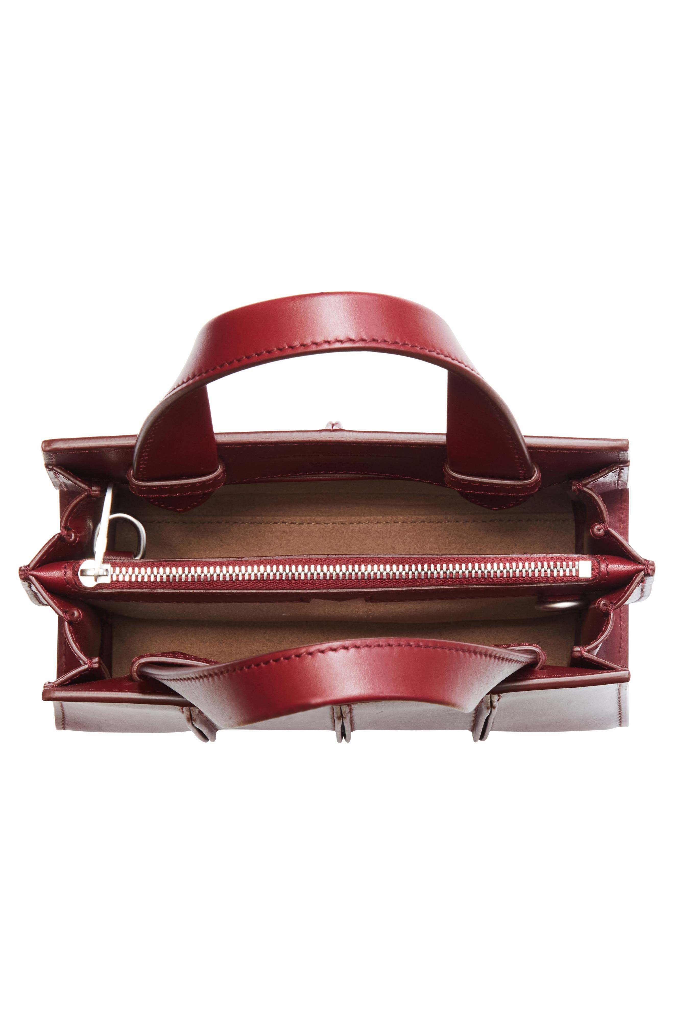 Max Mara Micro Whitney Crossbody Bag, Alternate, color, Red