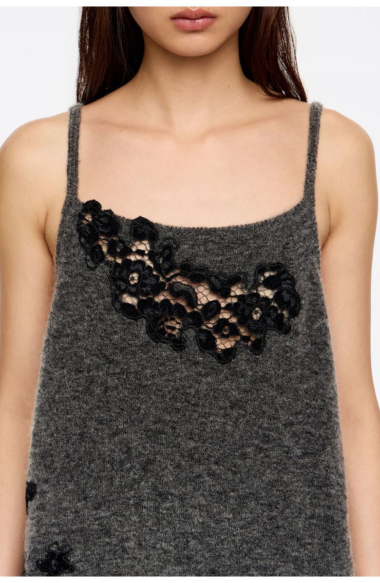 Bimba y Lola Mohair Lace Top, Alternate, color, 