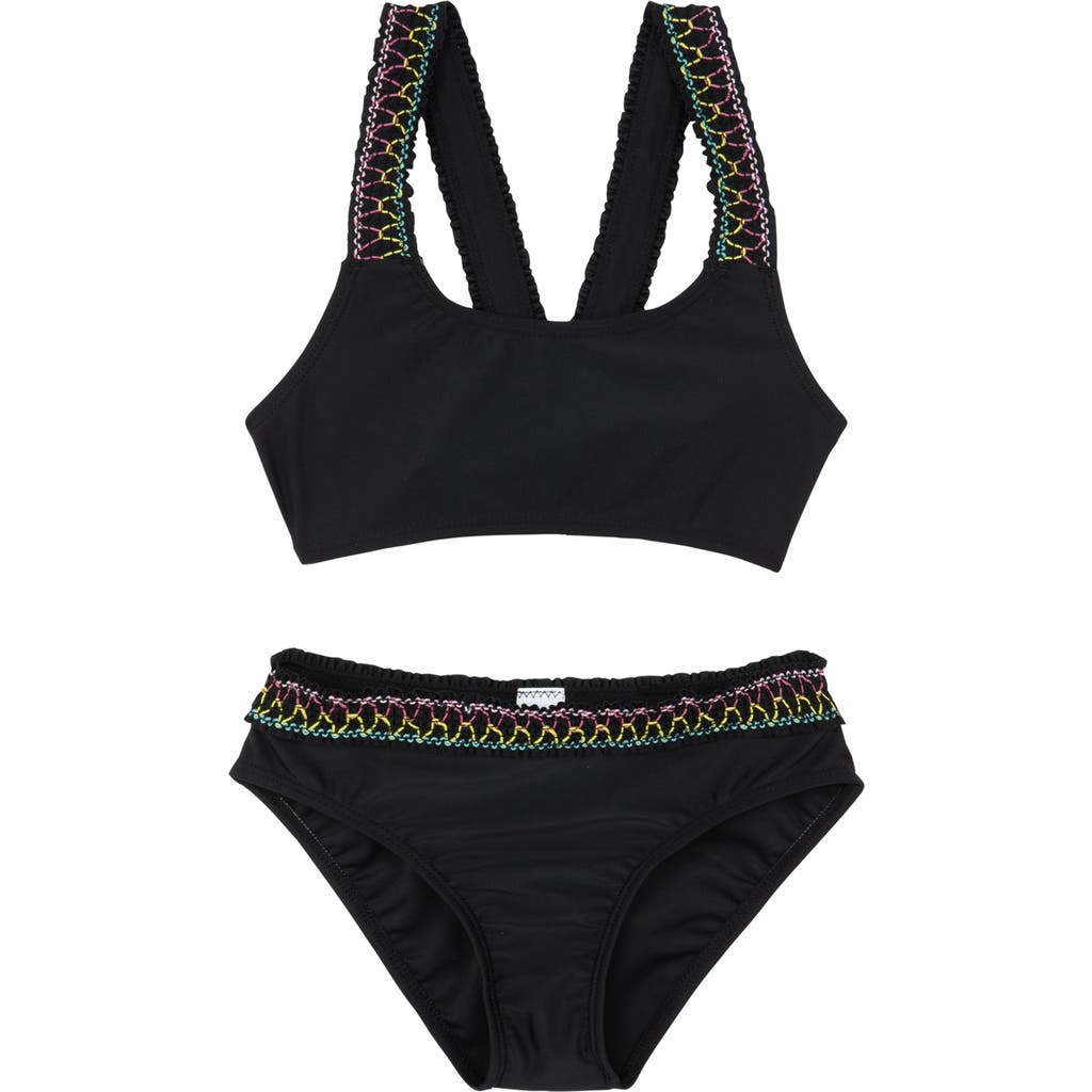 Gottex Kids Ruffle Love Cross Strap Swim Set