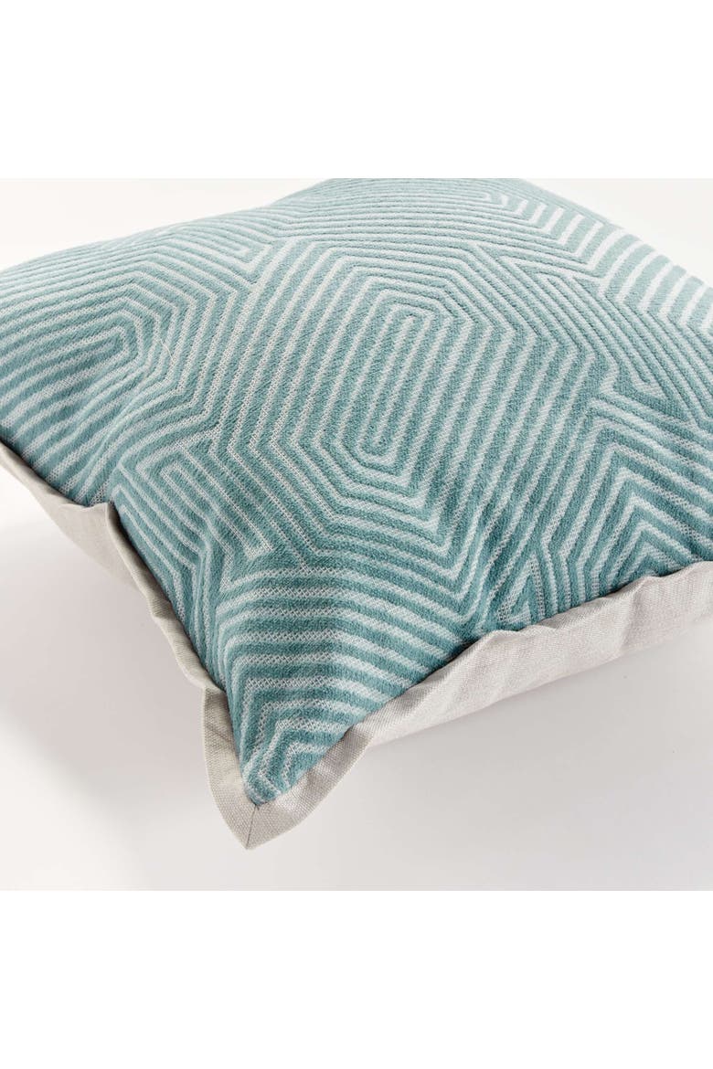 Sora Square Indoor-Outdoor Pillow 20", Alternate, color, Blue