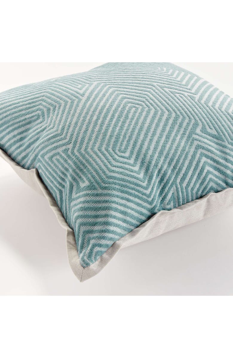 Napa Home & Garden Sora Square Indoor-Outdoor Pillow 20", Alternate, color, Blue