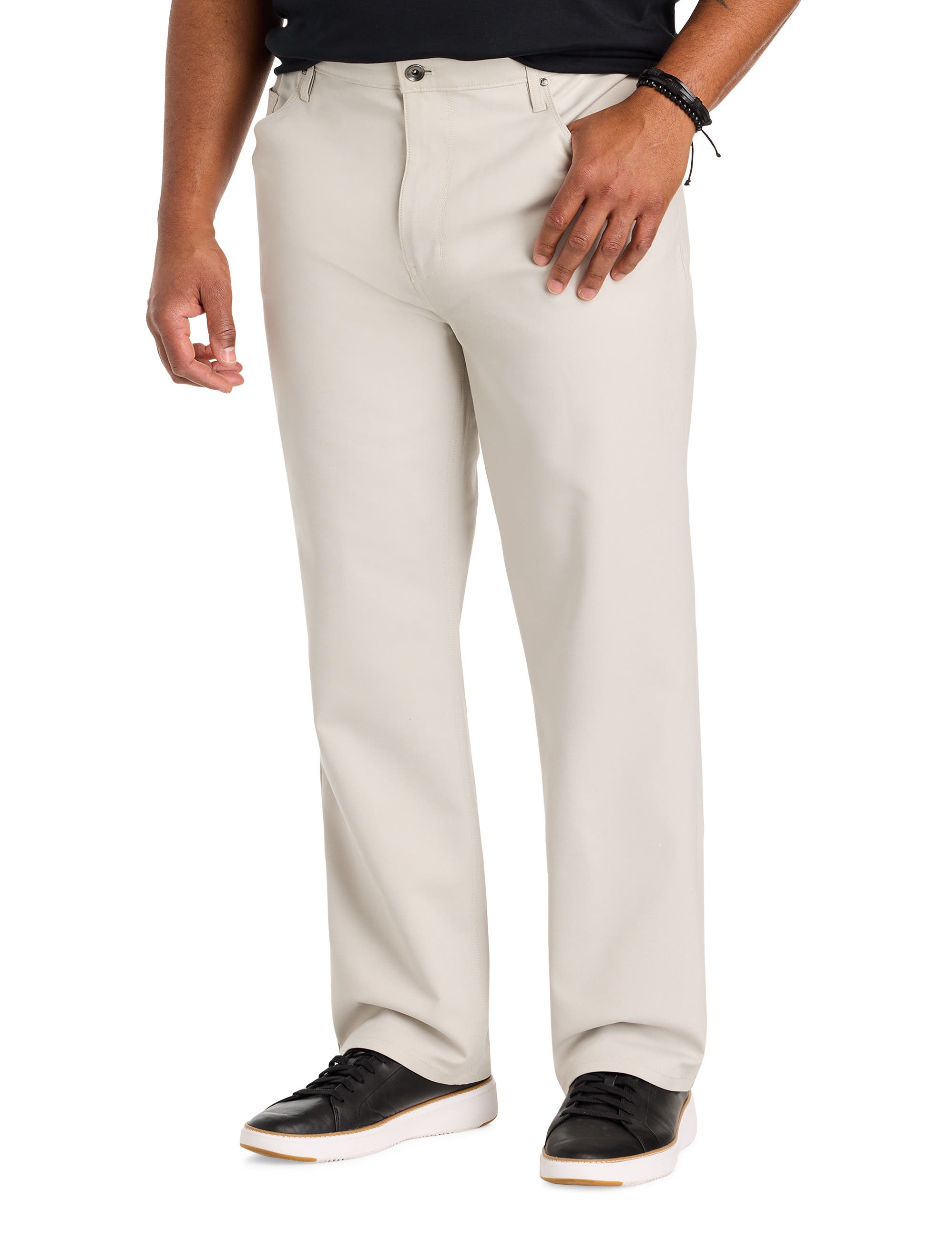 Big & Tall 5-Pocket Stretch Chino Pants - image 5