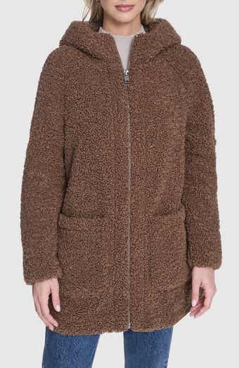 Andrew Marc Seneca Faux Shearling Hooded Jacket