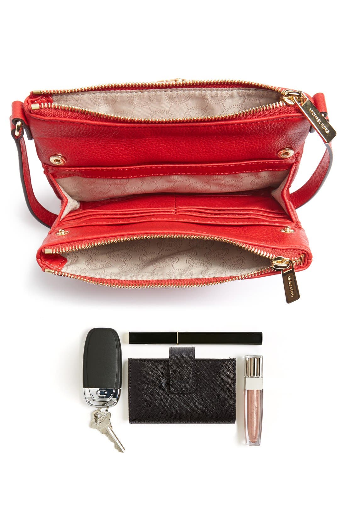 'Fulton - Large' Crossbody Bag, Alternate, color, CHILI