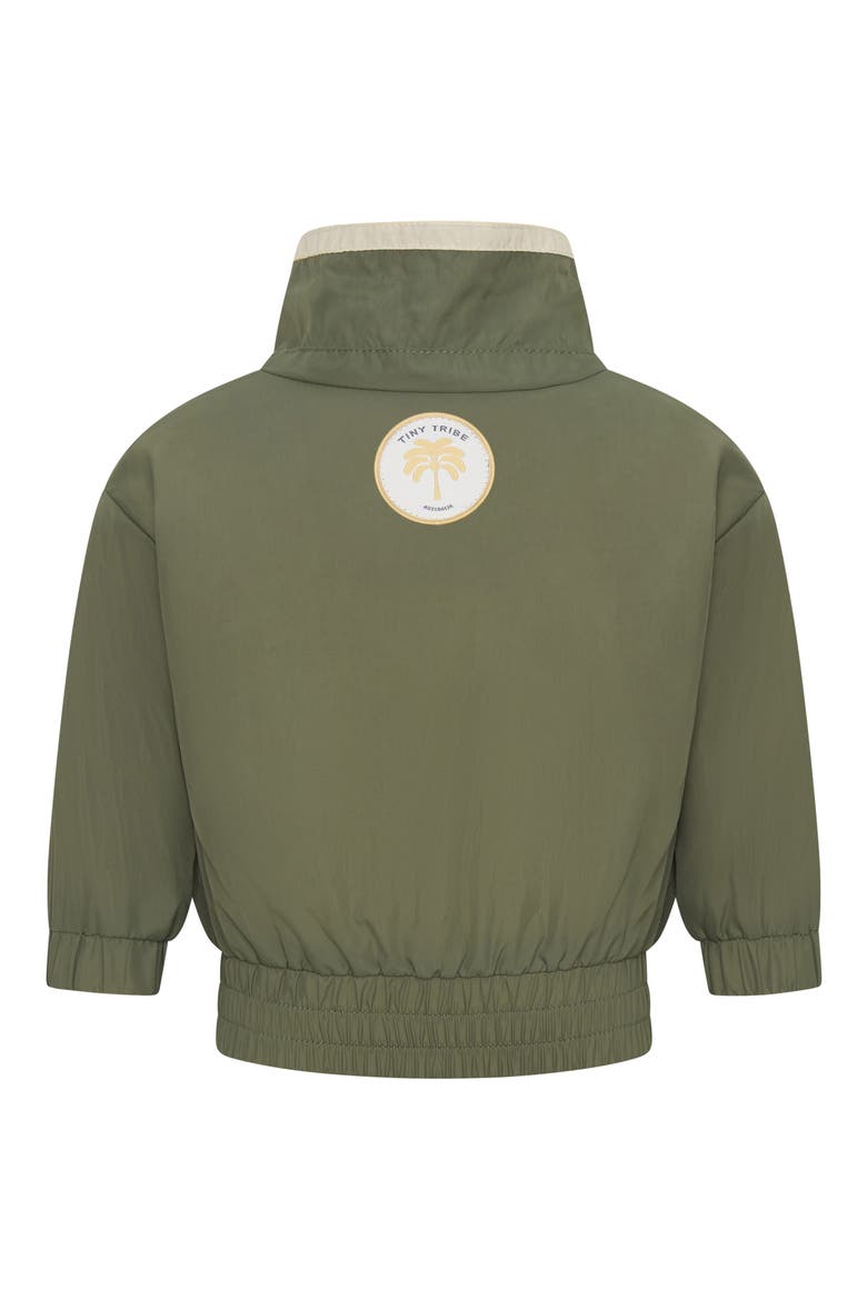 Parachute Windbreaker, Alternate, color, GREEN MULTI