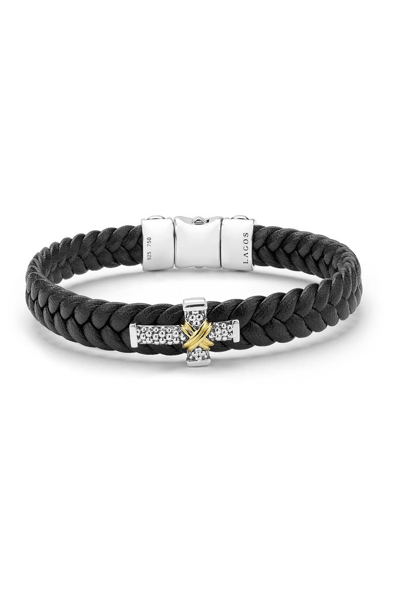 Men's Anthem Leather Cross Bracelet video