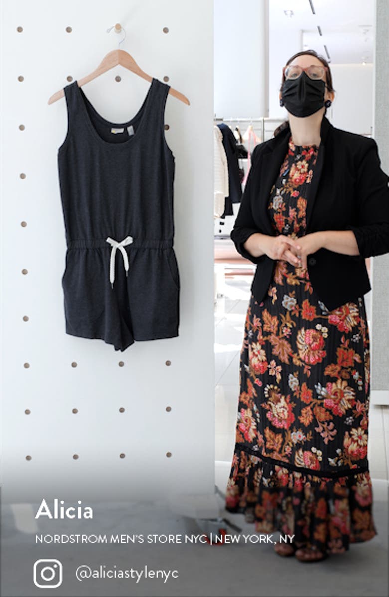 Gwen Ponte Knit Romper, sales video thumbnail