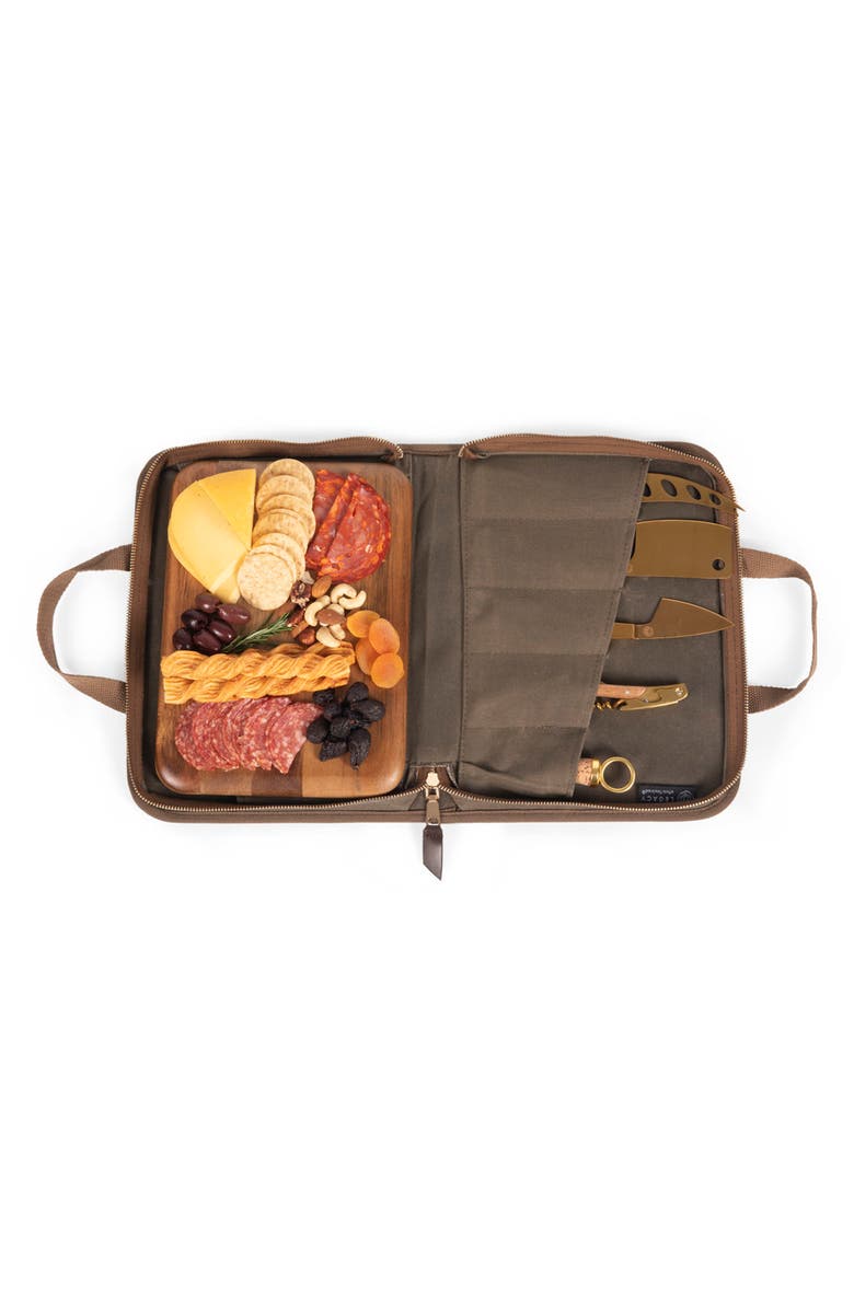 Picnic Time Monterey Travel Cheese Board & Knife Set, Alternate, color,