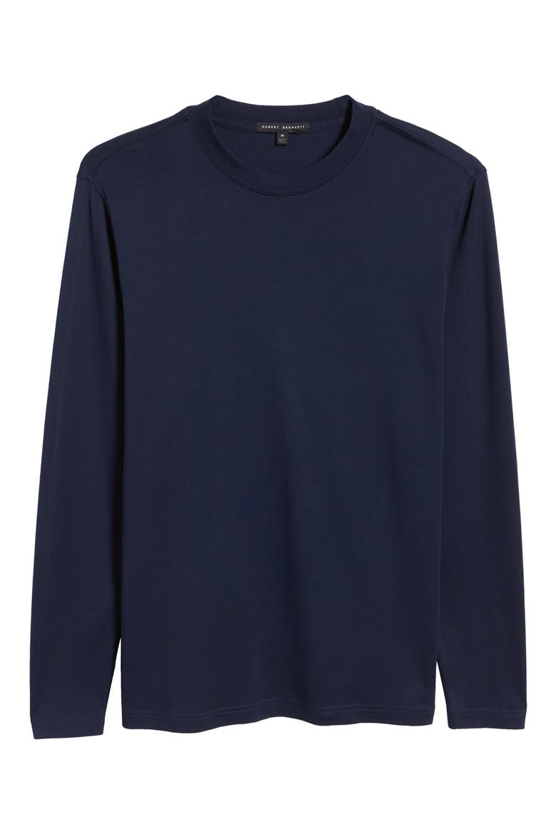 Georgia Long Sleeve T-Shirt, Alternate, color, SPACE BLUE