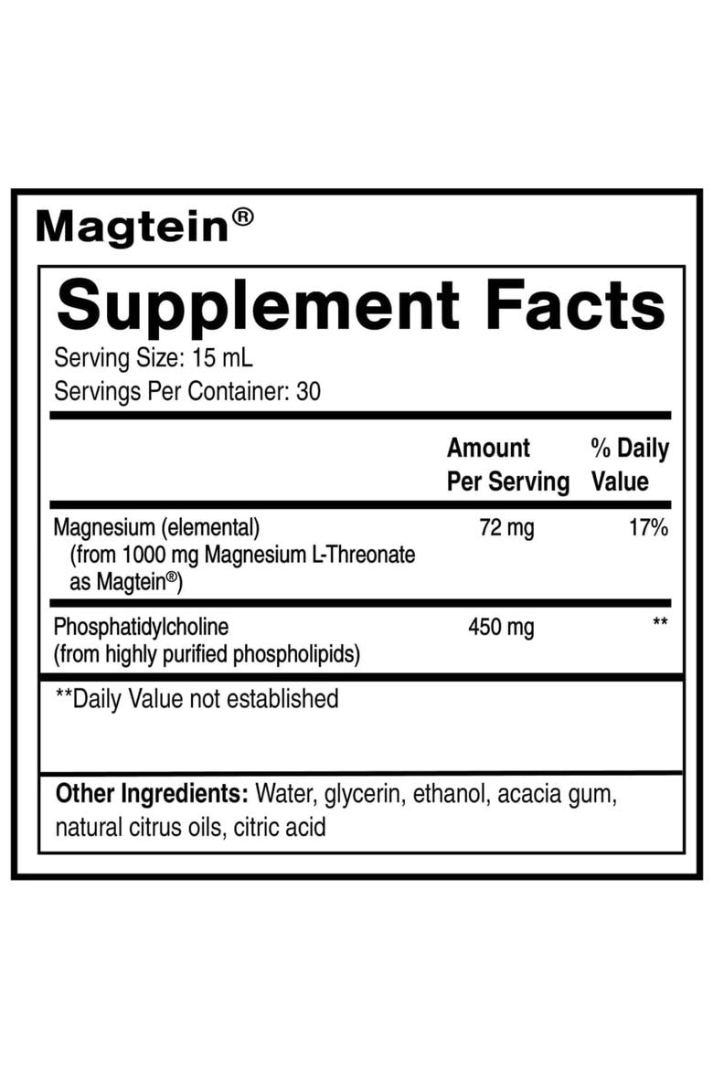 Liposomal Magtein Magnesium L-Threonate Supplement, Alternate, color, None