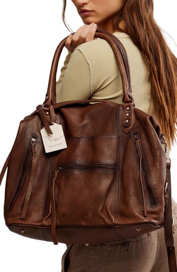 Emerson Lambskin Leather Tote