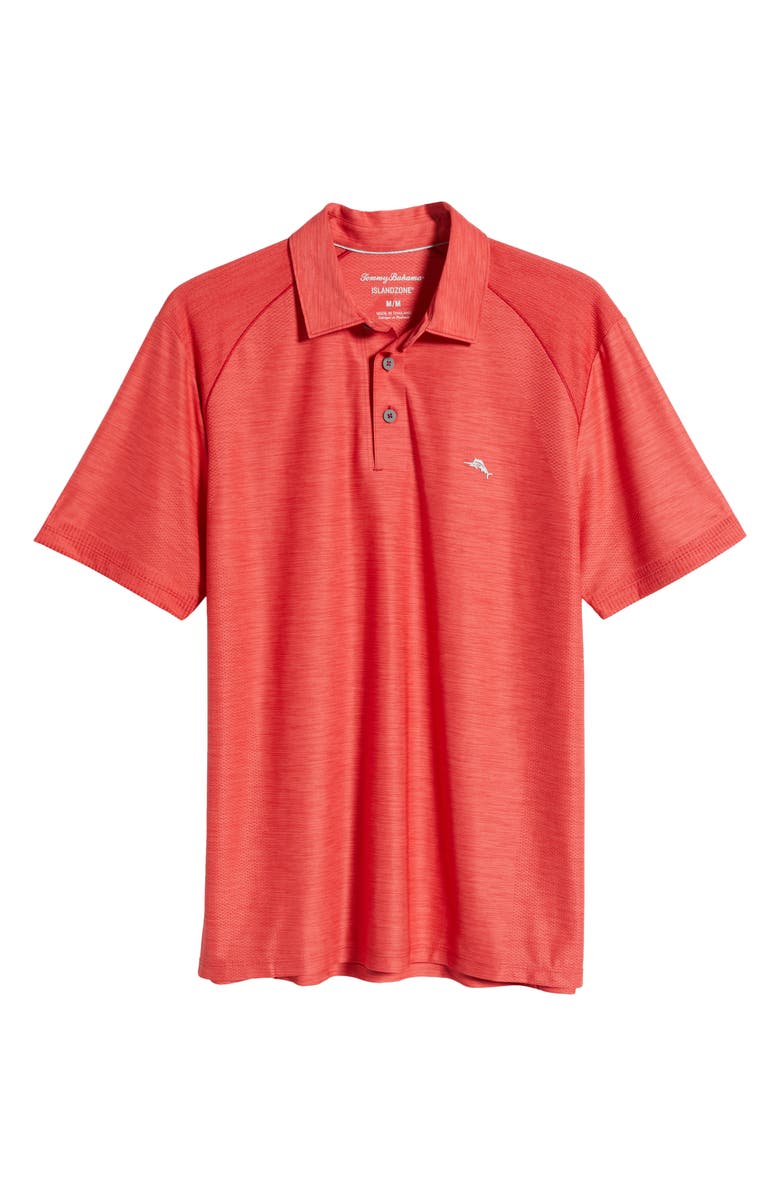 Tommy Bahama Palm Coast IslandZone<sup>®</sup> Pro Polo, Alternate, color, Paramour Red