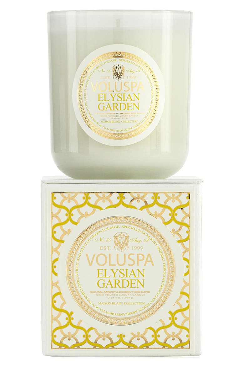 'Maison Blanc - Elysian Garden' Boxed Candle, Main, color, NO COLOR