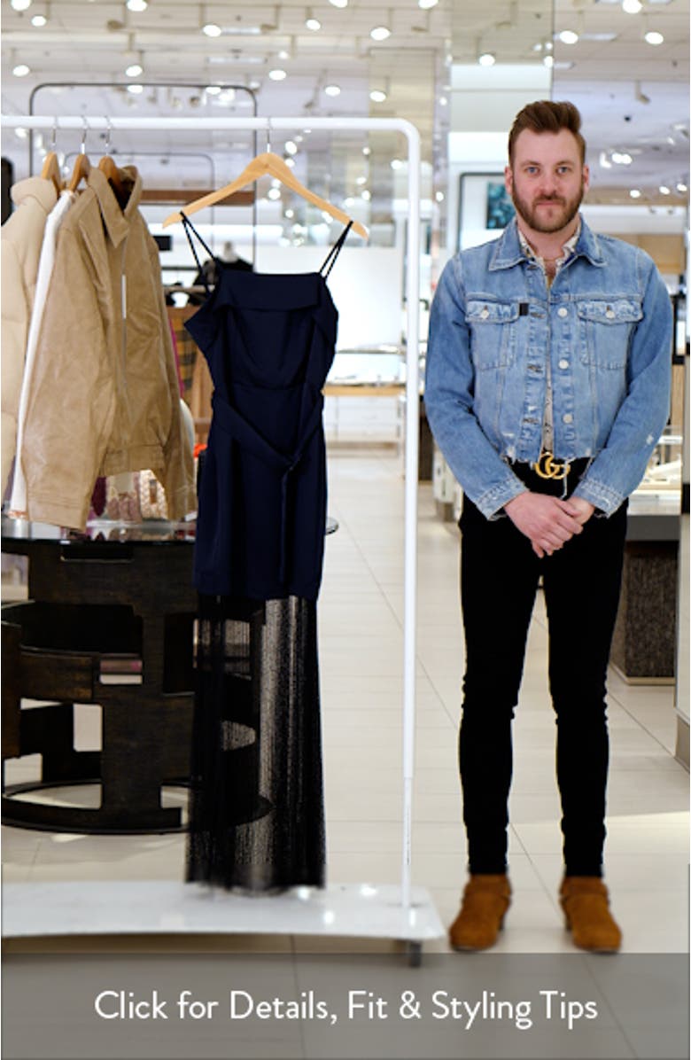 Mixed Media Illusion Dress, sales video thumbnail