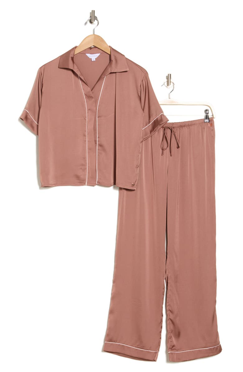 Danskin Satin Pajamas, Alternate, color, 