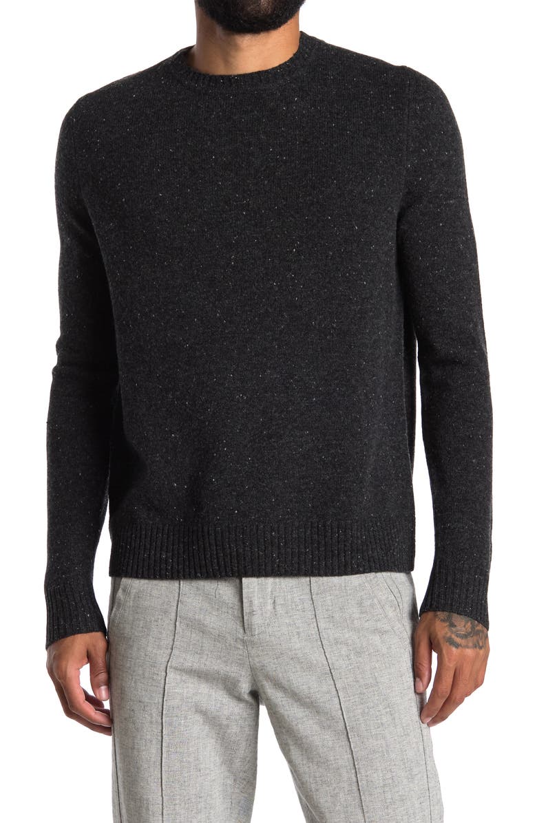 Brooks Brothers Donegal Crew Neck Sweater, Main, color, 