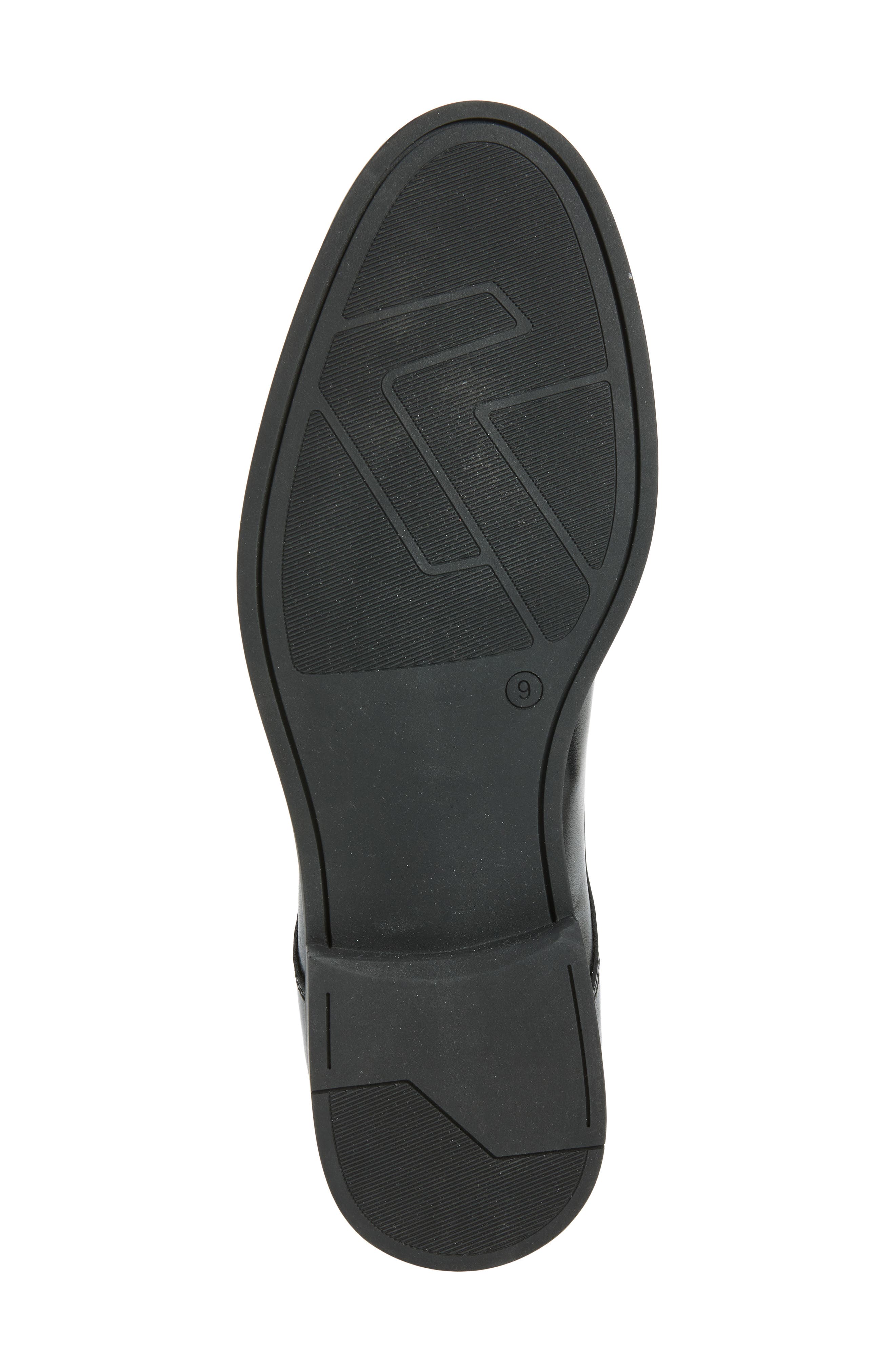 Falerno Moc Toe Derby, Alternate, color, BLACK LEATHER