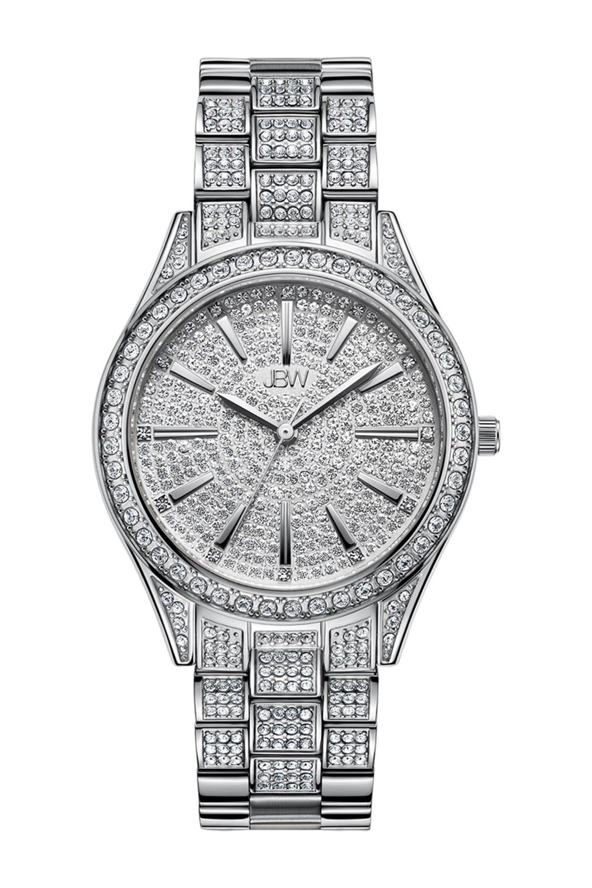 JBW Cristal Diamond Bracelet Watch, 34mm