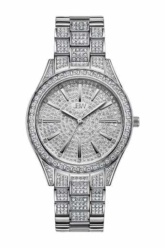 JBW Cristal Diamond Bracelet Watch, 34mm