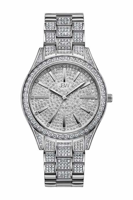 JBW Cristal Diamond Bracelet Watch, 34mm