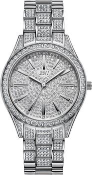 JBW Cristal Diamond Bracelet Watch, 34mm