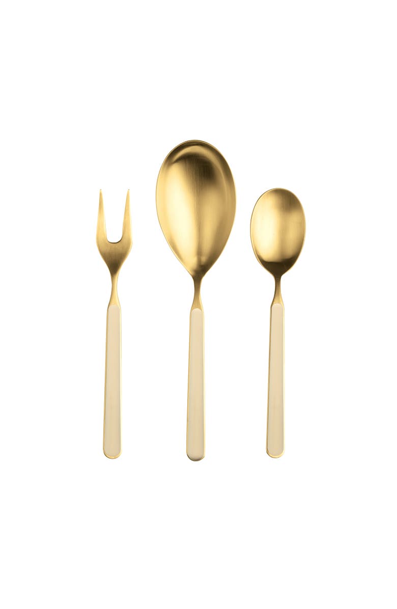 Mepra Fantasia Serving Set - 3 Pieces, Main, color, Sesame